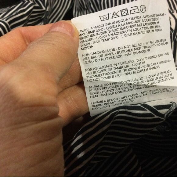 ETRO Men's Black Striped Slim Fit Shirt - Picture 9 of 9